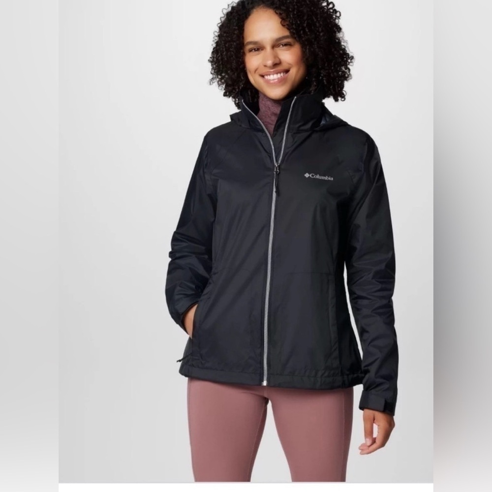 Columbia women’s switchback III lightweight jacket size small black - Picture 3 of 5